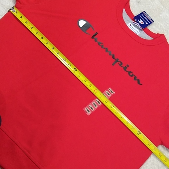 New Champion Sweatshirt size X Large Red - Picture 12 of 13